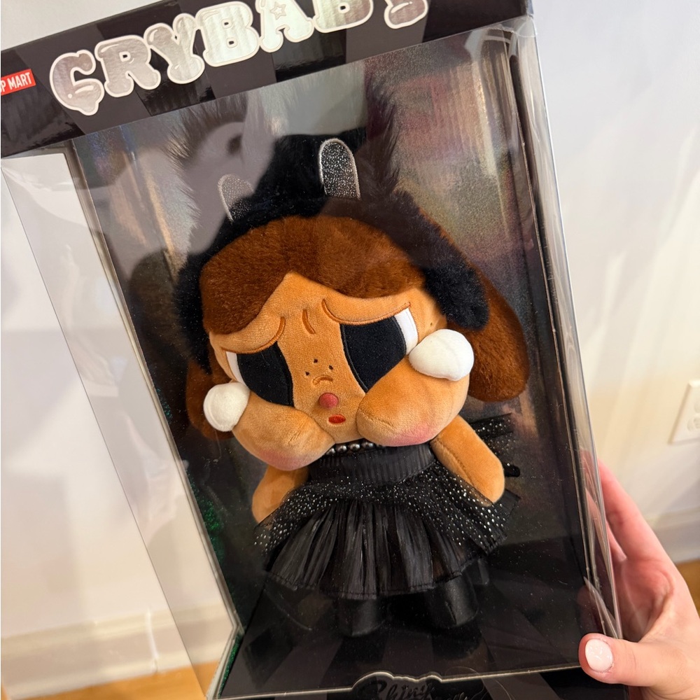 Crybaby Plush Doll in Black Tulle Dress